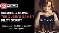 Sign up for the FREE webinar Wednesday, 4 p.m. It’s Netflix's most popular scripted limited-series ever. Registrants receive a free copy of the first episode